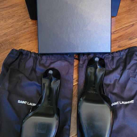 Saint Laurent Slingback Heels - Picture 2 of 4